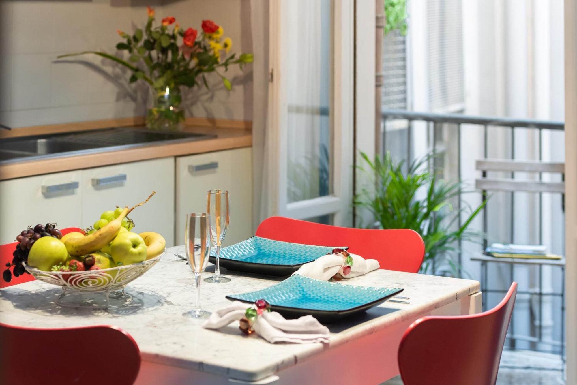 Bibi Boutique Arezzo Living Suite Rosafragola & Verdeconiglio Buitenkant foto